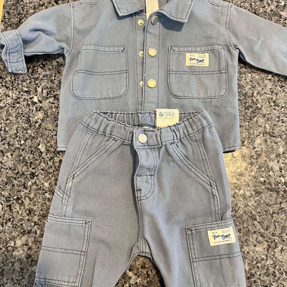 H&M jacket and jeans set